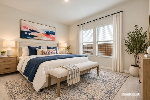 Primary bedroom | 1006 Angel St, Josephine, TX 75173 | Morgan Farms