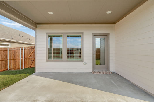 Covered patio | 1006 Angel St, Josephine, TX 75173 | Morgan Farms