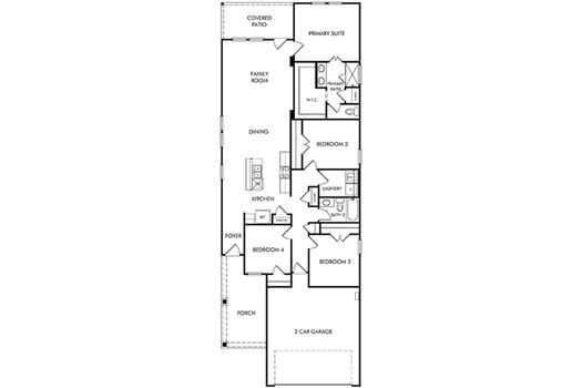 Floor plan | 1006 Angel St, Josephine, TX 75173 | Morgan Farms