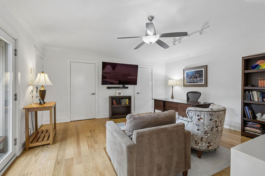 Game room with hardwood floors | 9020 Glen Springs Dr, Dallas, TX 75243 | Lake Highlands