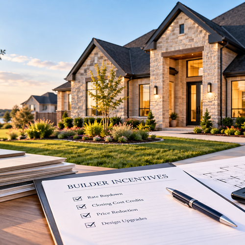DFW's New Construction Market Builder Incentives Explained