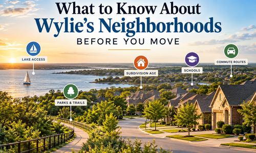 What to Know About Wylie's Neighborhoods Before Buying
