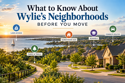 What to Know About Wylie's Neighborhoods Before Buying