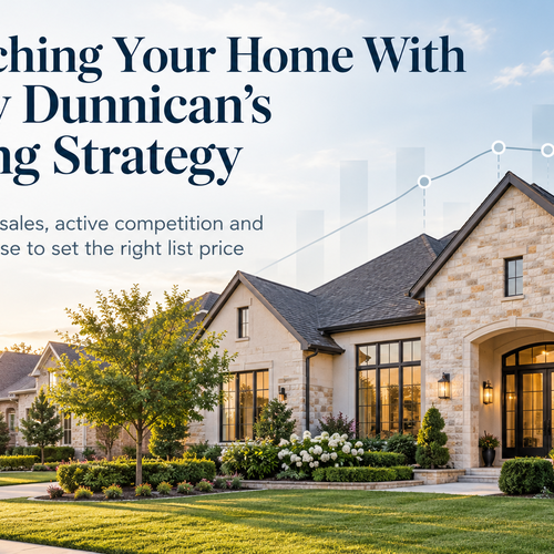 Launching Your Home with Cindy Dunnican's Pricing in DFW