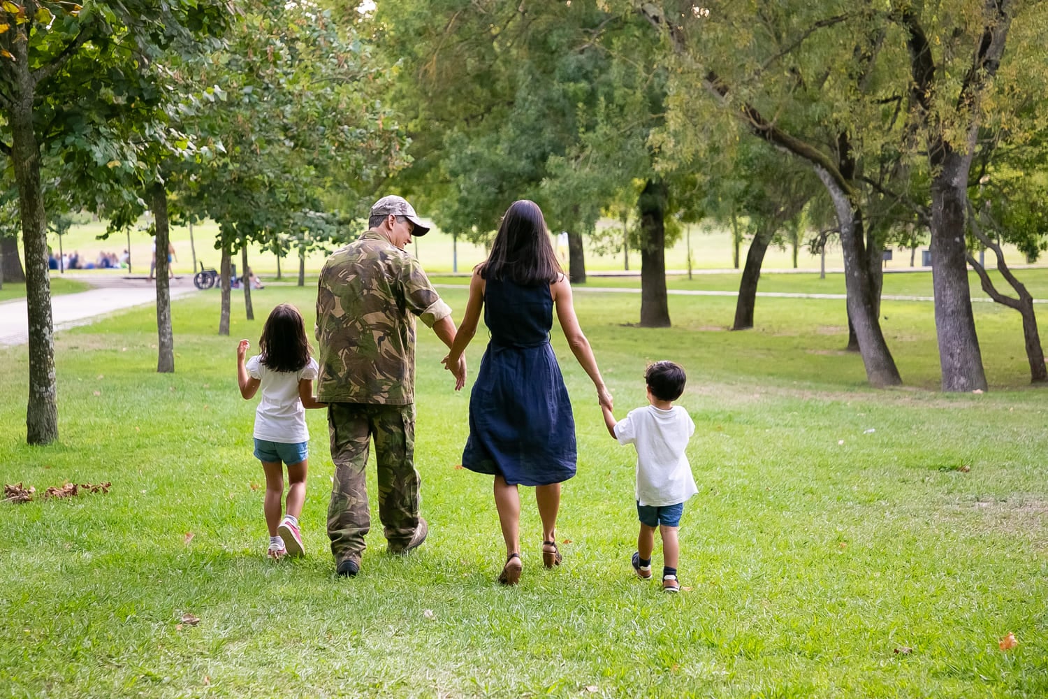 family-walking-in-park