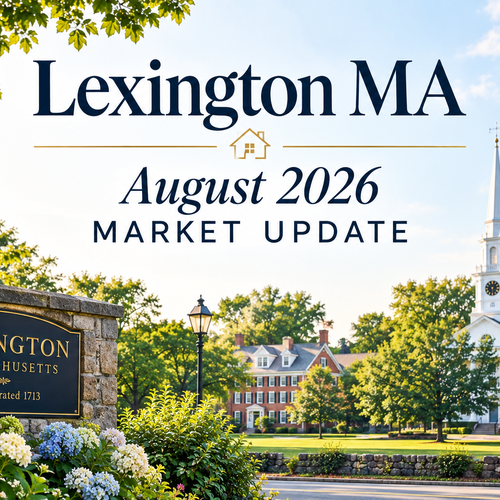 Lexington MA - August 2026 Market Update