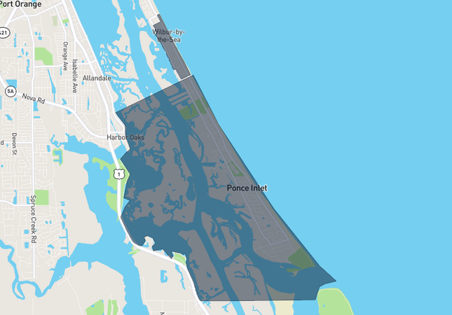 Wilbur by the Sea & Ponce Inlet