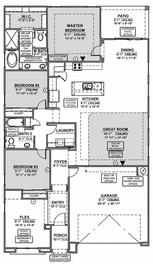 4756 Big Springs Floor Plan