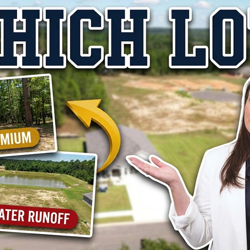 How to Choose the Right Lot for a New Construction Home