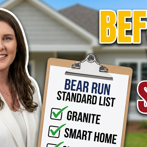 What Comes Standard in a D.R. Horton Home at Bear Run, and What to Verify Before You Buy