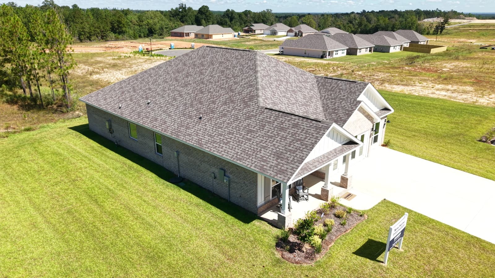 The model home in Bear Run. D.R. Horton says homes here receive a FORTIFIED Gold certificate.