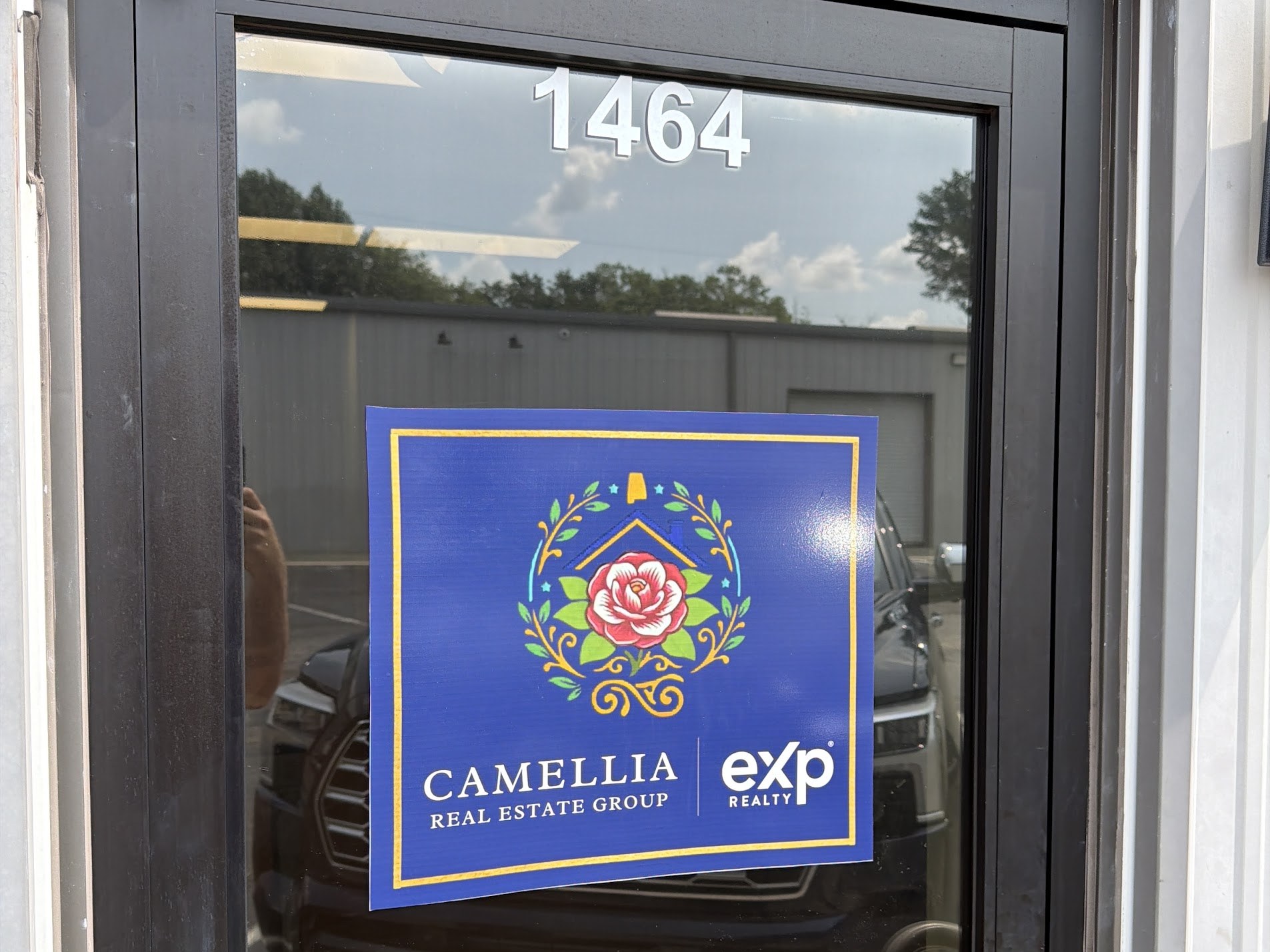 Our temporary home on Celeste Road.