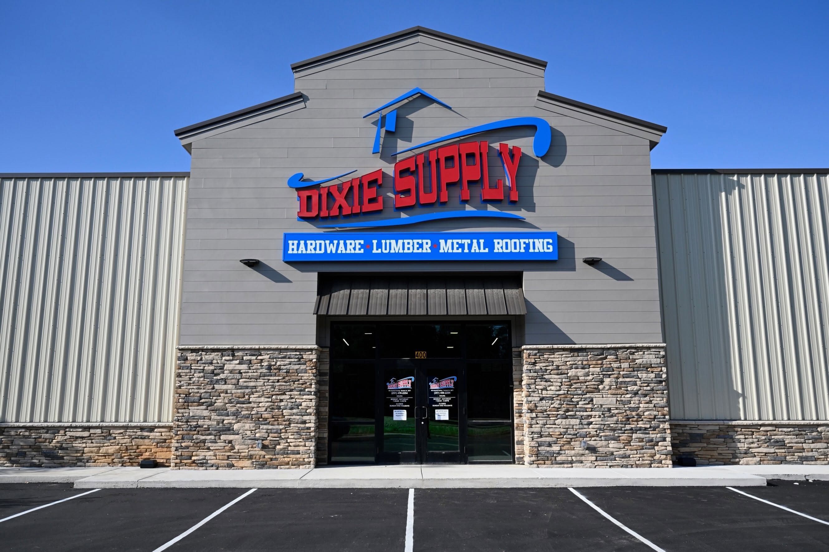 Dixie Supply at 400 Industrial Parkway.
