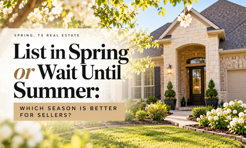 Best Time to Sell a Home in Spring, &hellip;