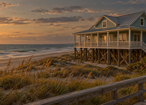 Tybee Island Stilted Beach House