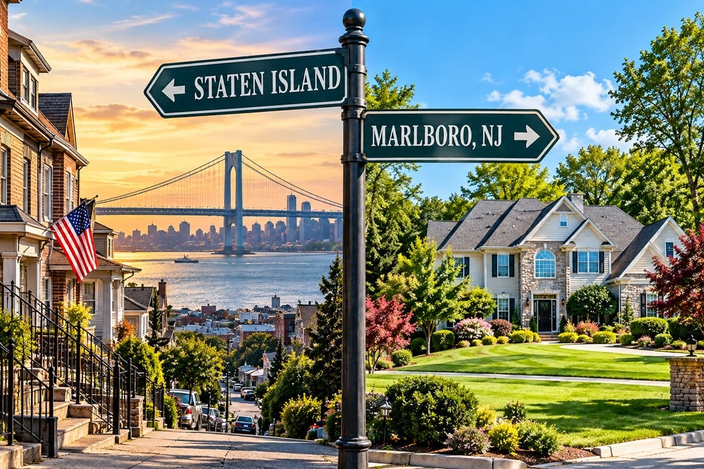 From Staten Island to Marlboro, NJ