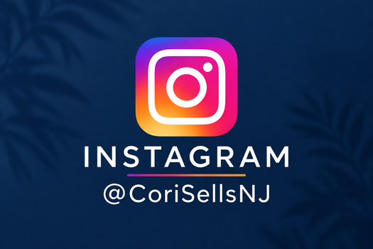 Instagram Branding on Navy Background