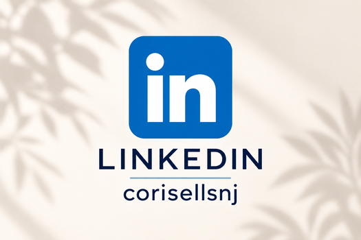 Minimal LinkedIn Follow Graphic