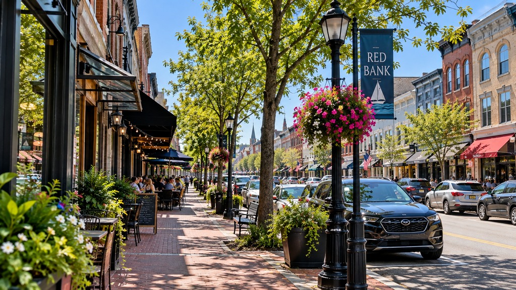 Red Bank Main Street in Bloom