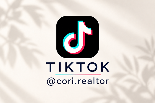 TikTok Realtor Branding Graphic