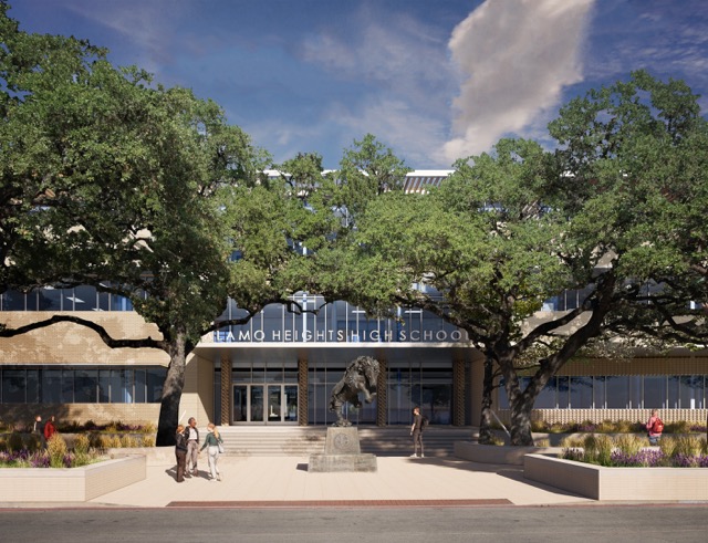 alamo-heights-high-school-exterior