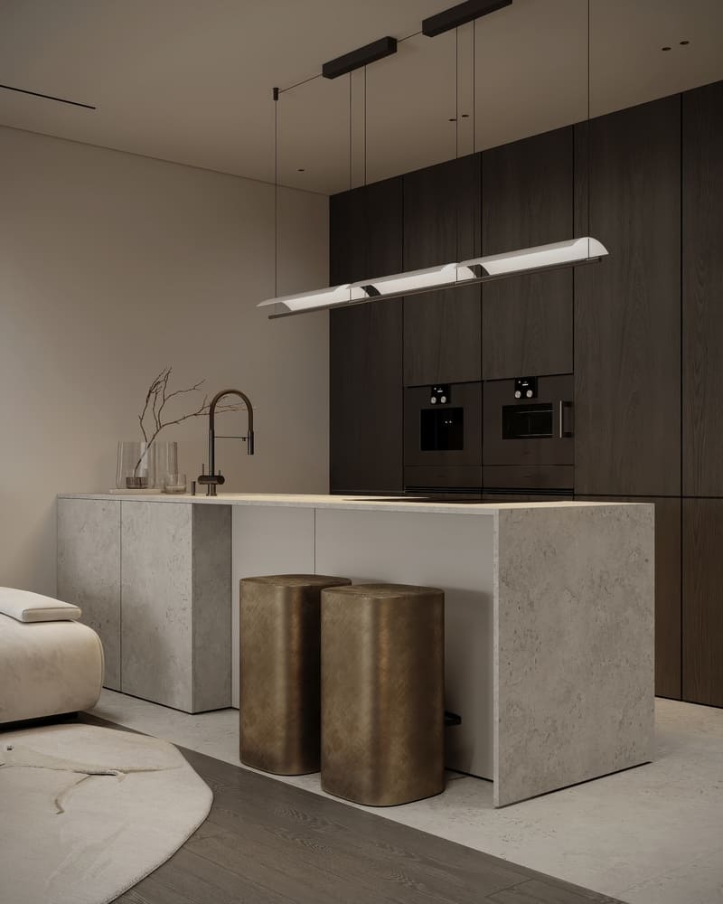 Elegant contemporary kitchen