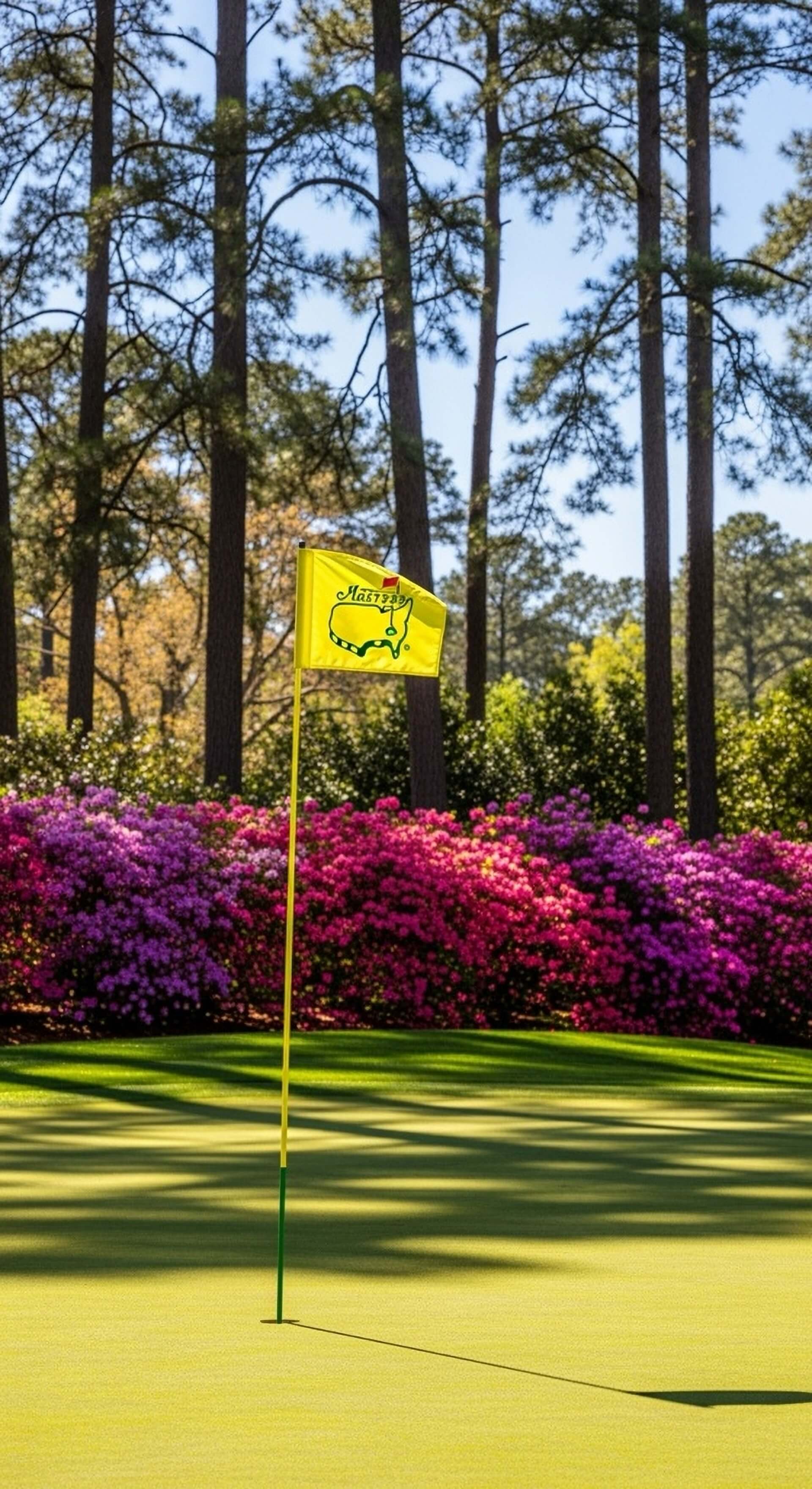 augusta hole flag #12
