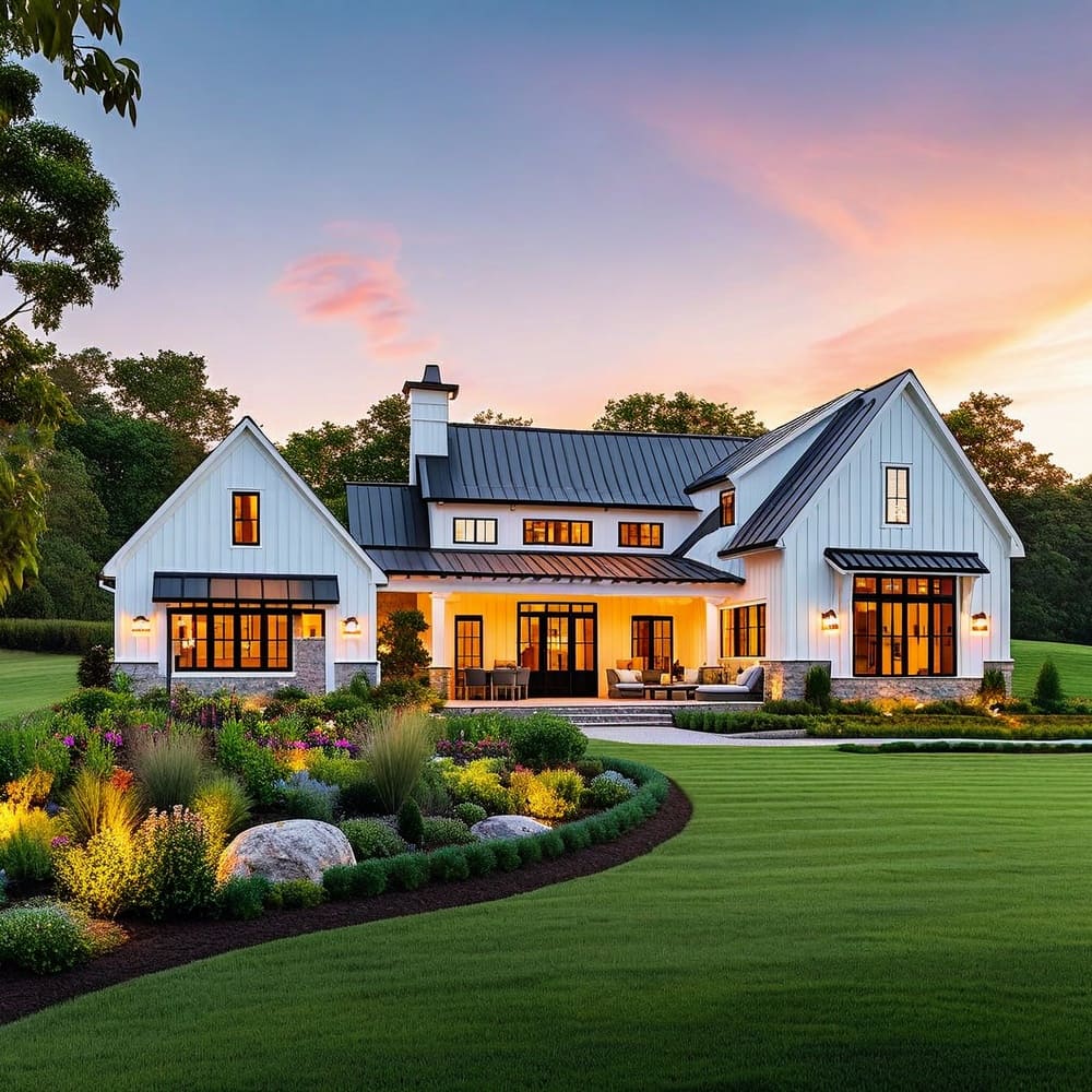 modern-white-farmhouse-exterior