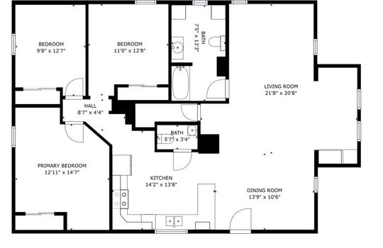 134 West St &#8211; Floor Plan