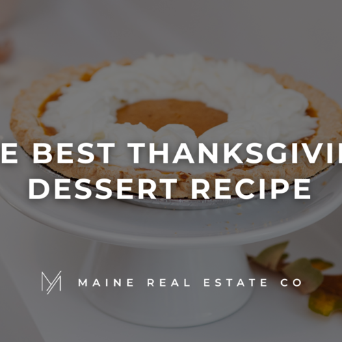 The Best Thanksgiving Dessert Recipe