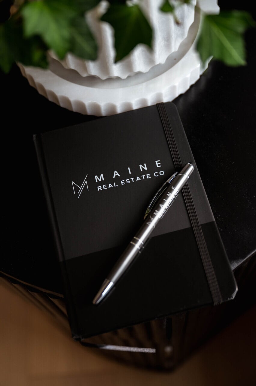 Elegant Notebook and Pen with Branding