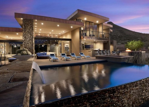 award winning modern lux home