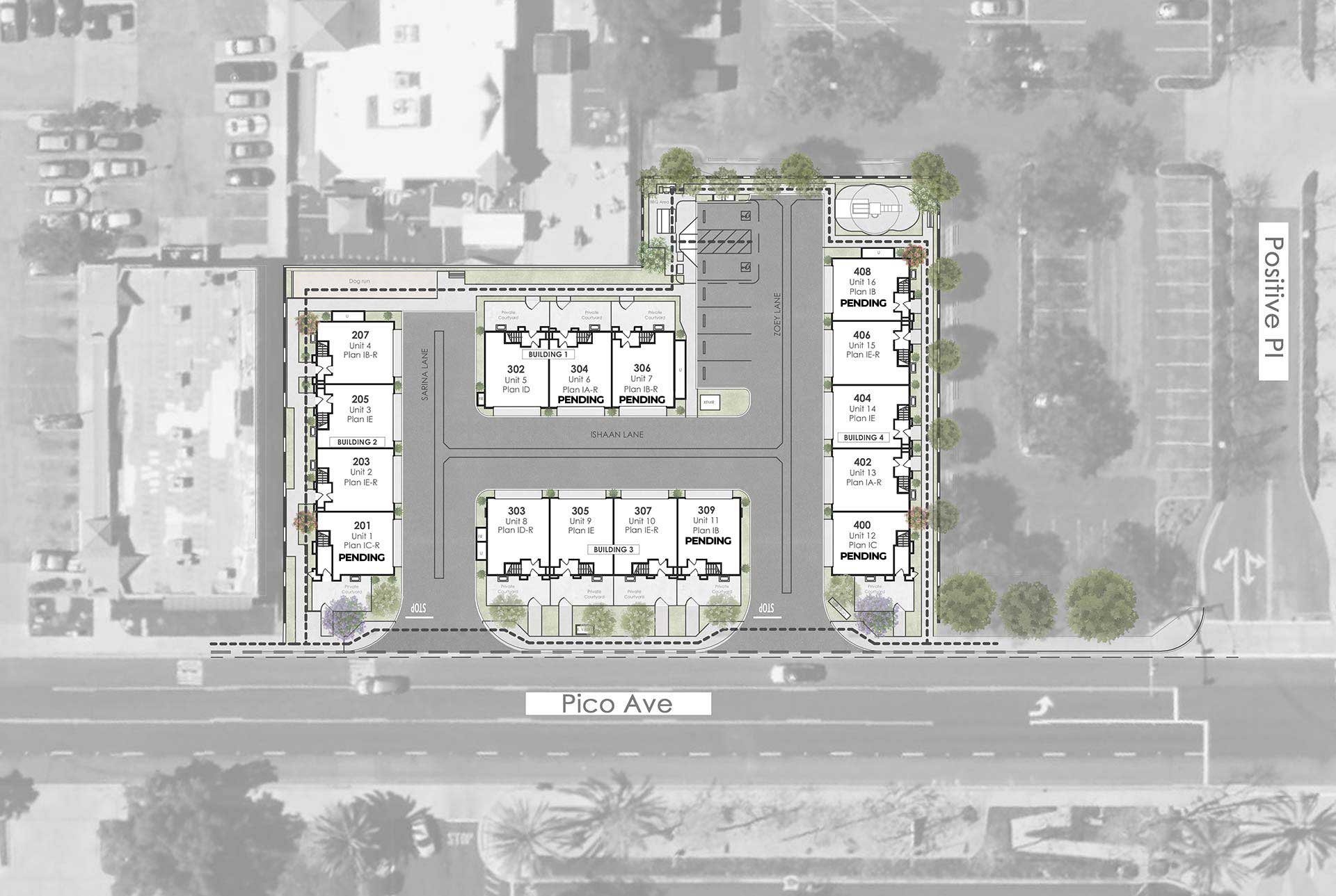siteplan-2-Pico-Place-updated