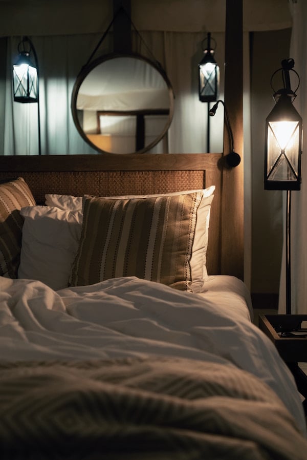 bedroom lighting, ambient lighting, home lighting tips