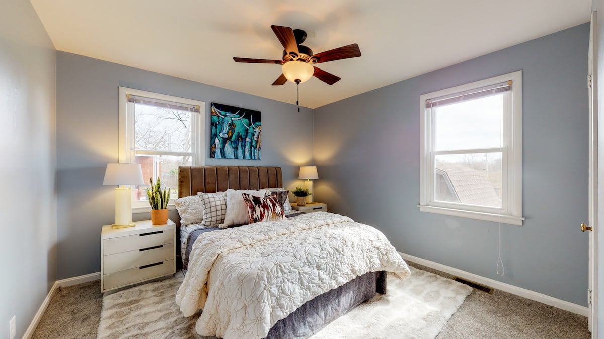 master bedroom - 2509 David Drive, Donelson home for sale